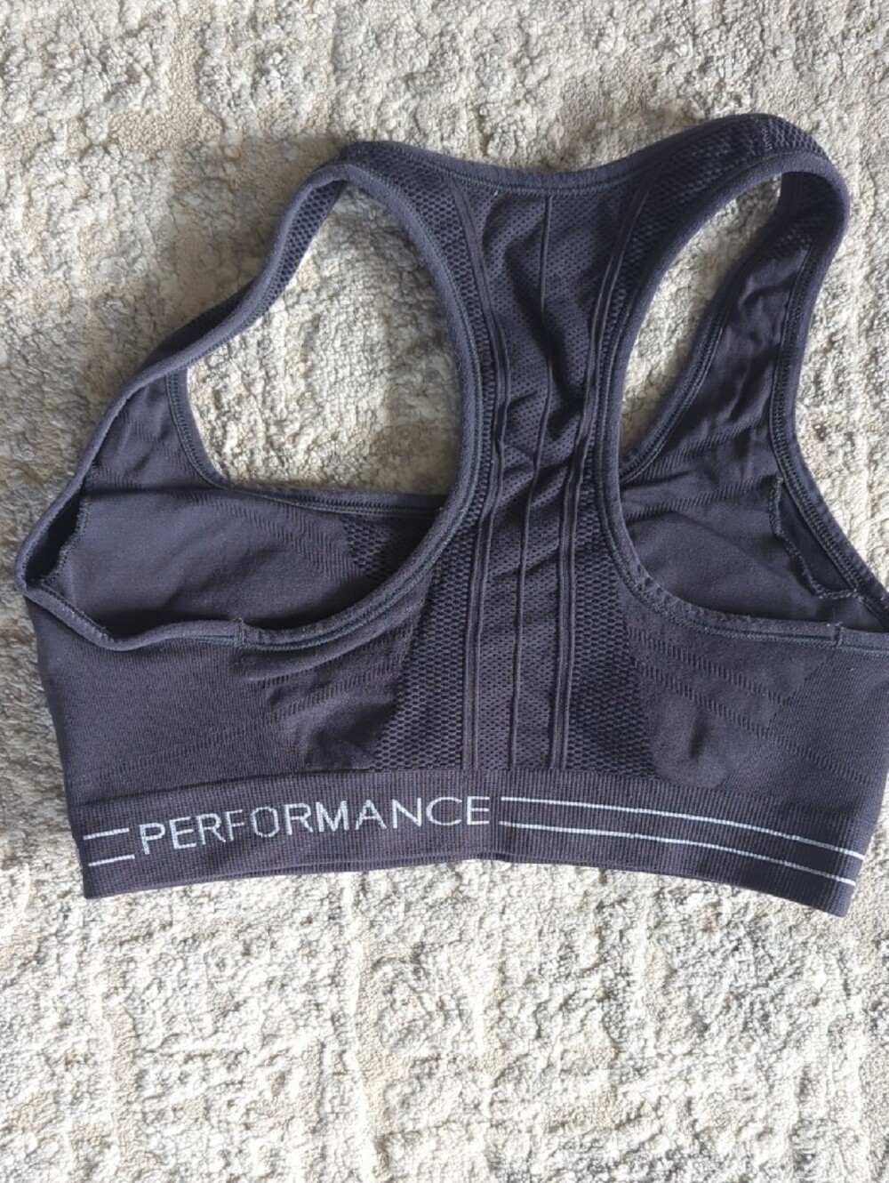 Calvin Klein Racerback Sports Bra - Picture 4 of 5